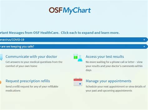 osf healthcare peoria il|osf mychart sign in.